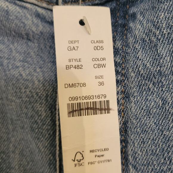 NWT J. Crew Denim Trouser In Chambray Blue Wash 36 - Picture 5 of 9